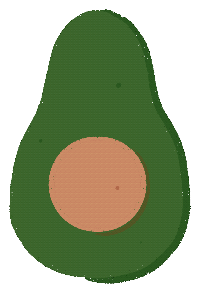 avocado gif